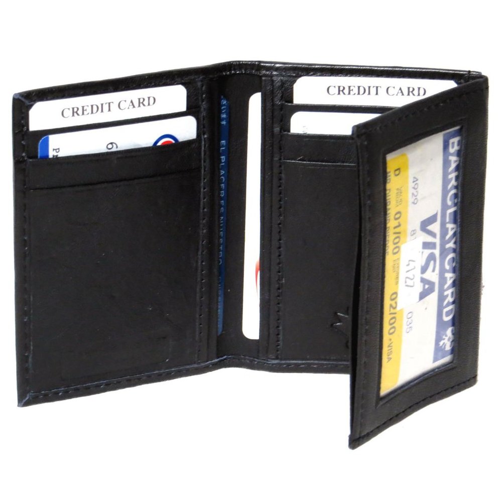 Genuine Lambskin Leather Card Wallet # 4127